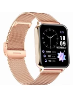 Chytré hodinky Pink Gold Maroon 2 Stripes model 21807467 - Gravity