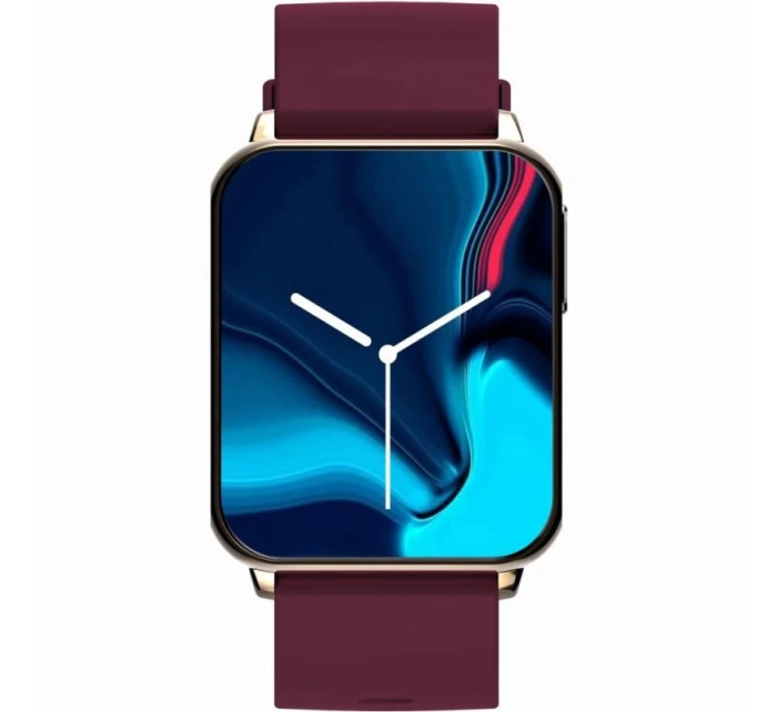 Chytré hodinky Pink Gold Maroon 2 Stripes model 21807467 - Gravity Chytré hodinky Pink Gold Maroon 2 Stripes model 21807467 - Gravity