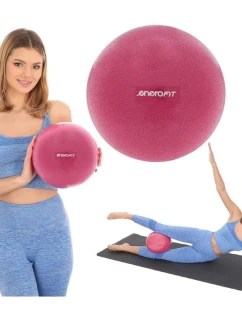 FITNESS LOPTA NA PILATES 25CM RUŽOVÁ ENERO FIT