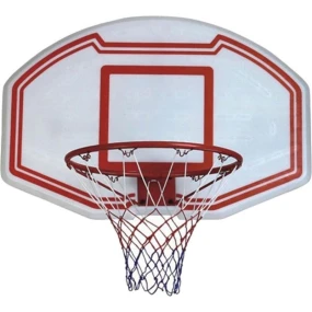 Basketbalová doska 90x60 cm s obručou 43 cm 1009455