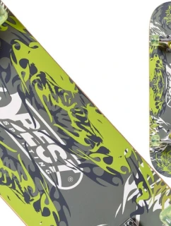 DREVENÝ SKATEBOARD ZELENÝ DUCH NAJLEPŠÍ ŠPORTOVÝ