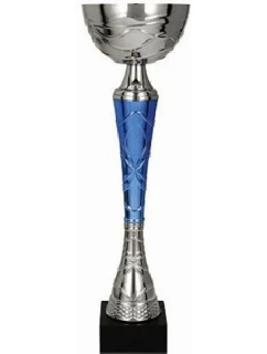 Strieborno-modrý kovový pohár TUMAS BL