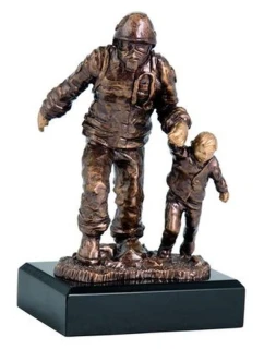 Odlievaná figúrka - Hasič RFST2020/BR