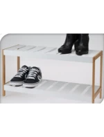 POLICOVÁ SKRIŇA NA TOPÁNKY 2 ÚROVNE BAMBUS