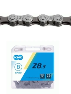 Reťaz KMC Z8.3 strieborná šedá 114og BOX