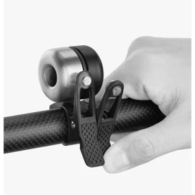 Zvonček na bicykel Rockbros strieborný