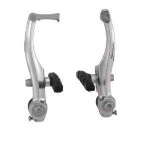 Brzdové čeľuste h110 2x90 strieborné. priama pružina