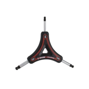 UNIOR 3-cestný guľový imbusový kľúč 4,5,6 US