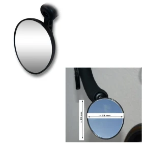 Cestné zrkadlo AJS čierne