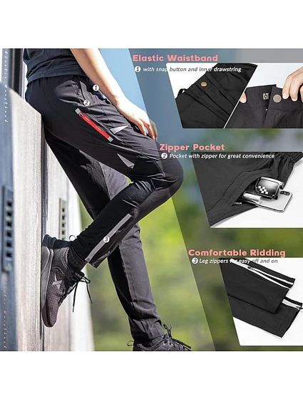 Rockbros pánské cyklistické kalhoty černé XL