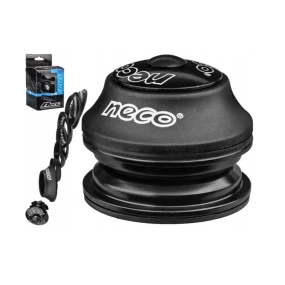 NECO polointegrované kormidlo 1 1/8 H115MP čierne