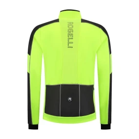 Zimná bunda Rogelli ESSENTIAL HIVIS fluor XL