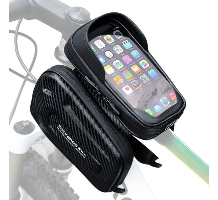 Taška na rám bicykla Rockbros 30120082001 1,3l Taška na rám bicykla Rockbros 30120082001 1,3l