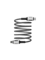 Magnetický kabel Havit typu C-Lightning (černý)