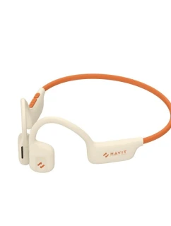 Slúchadlá Havit E510BT Freego1 Air bluetooth (béžové)