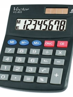 Kalkulačka Vector Office VC-805 čierna