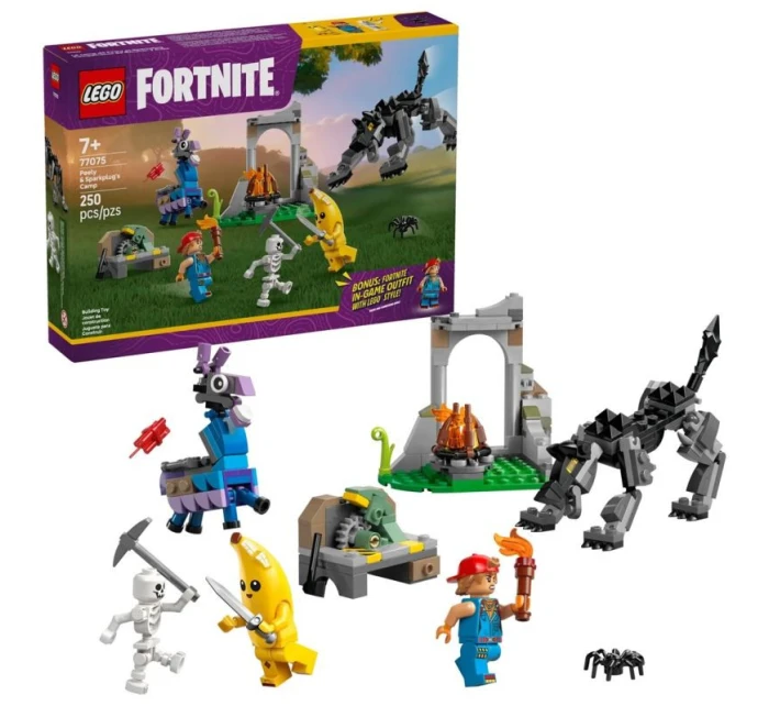 LEGO Fortnite 77075 Skiny a Spark a Camp LEGO Fortnite 77075 Skiny a Spark a Camp