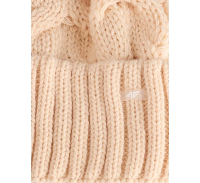 Dámska vlnená zimná čiapka 4F 4FRAW25ACAPF0724-83S Dámska vlnená zimná čiapka 4F 4FRAW25ACAPF0724-83S