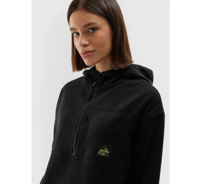 Dámský fleece s kapucí model 21888705 - 4F Dámský fleece s kapucí model 21888705 - 4F