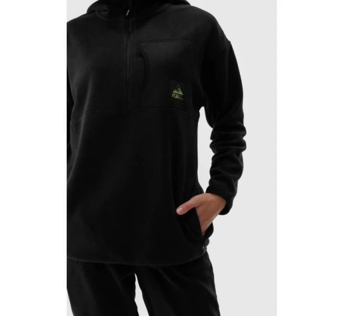 Dámský fleece s kapucí model 21888705 - 4F Dámský fleece s kapucí model 21888705 - 4F