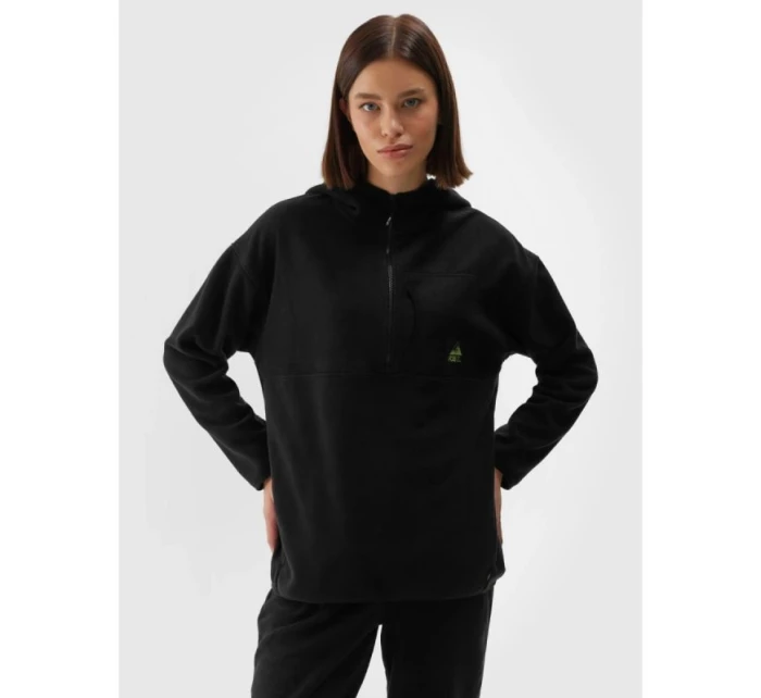 Dámský fleece s kapucí model 21888705 - 4F Dámský fleece s kapucí model 21888705 - 4F