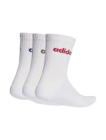Ponožky Linear Crew Cushioned 3 páry bílé model 21892679 - ADIDAS