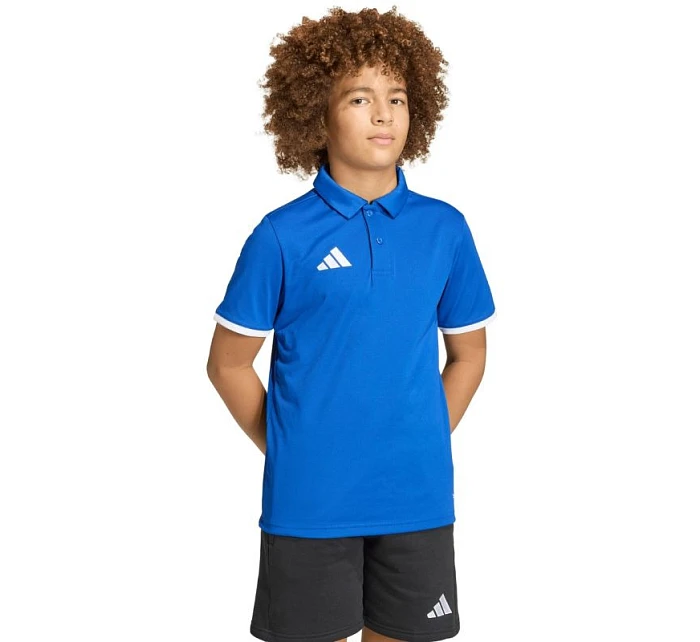Detské tričko adidas Entrada 26 Polo blue JZ6625 Detské tričko adidas Entrada 26 Polo blue JZ6625