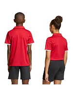 Detské tričko adidas Entrada 26 Polo červené JZ6626