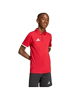 Detské tričko adidas Entrada 26 Polo červené JZ6626