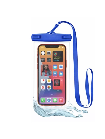 Modré vodotesné puzdro EMWU Modré vodotesné puzdro EMWU