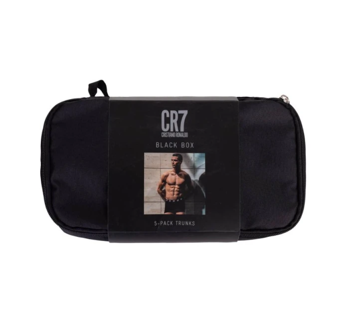 Pánske boxerky CR7 5 pack black na darček - 8123-49-2902 Pánske boxerky CR7 5 pack black na darček - 8123-49-2902