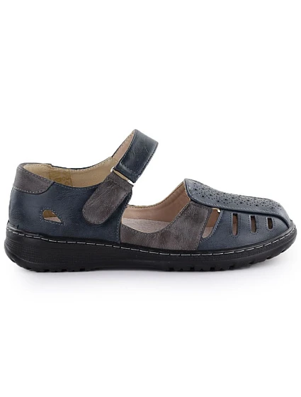 Dámská pohodlná prolamovaná obuv na suchý zip model 21953865 - Unisoft