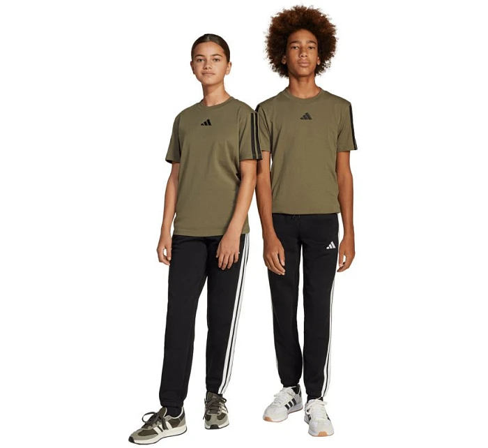 Čierne detské nohavice adidas Essentials JJ3540 Čierne detské nohavice adidas Essentials JJ3540