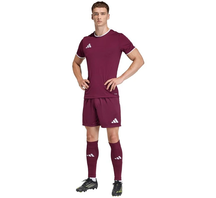 Pánské šortky Entrada 26 bordó model 22058607 - ADIDAS Pánské šortky Entrada 26 bordó model 22058607 - ADIDAS