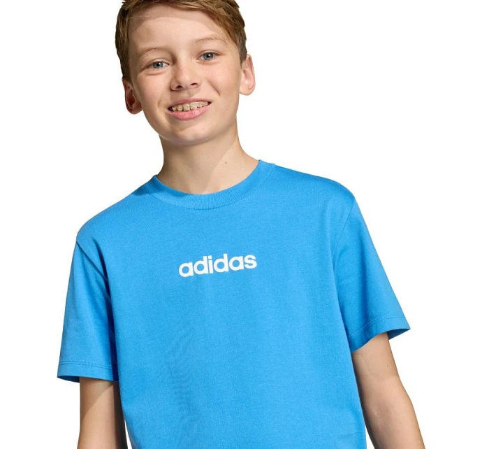 Detské tričko adidas Essentials modré KE0836 Detské tričko adidas Essentials modré KE0836