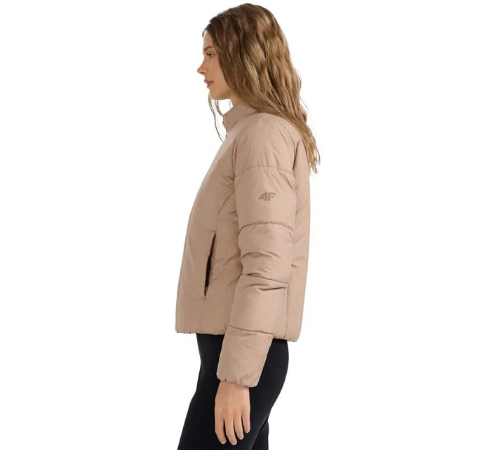 Dámská bunda 4F béžová 4FRAW25TDJA model 22060284 Dámská bunda 4F béžová 4FRAW25TDJA model 22060284