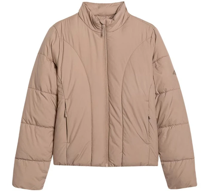 Dámská bunda 4F béžová 4FRAW25TDJA model 22060284 Dámská bunda 4F béžová 4FRAW25TDJA model 22060284