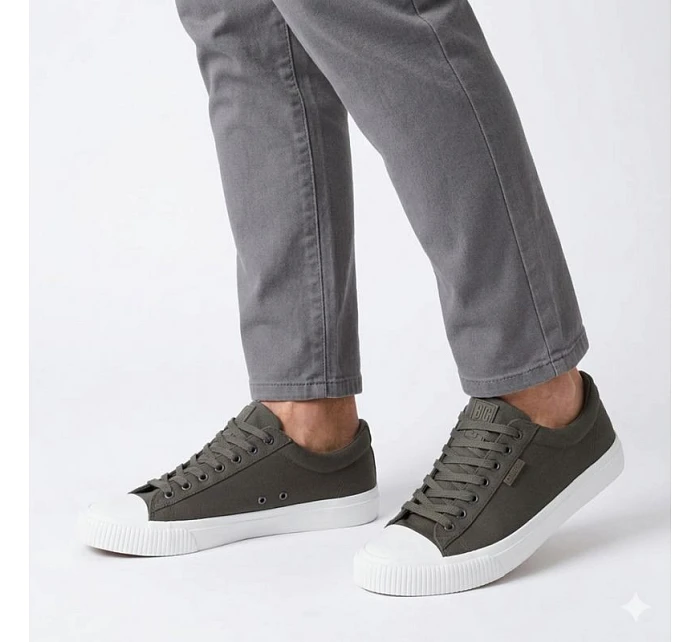 Pánské šedé textilní tenisky model 22078903 - Big Star Pánské šedé textilní tenisky model 22078903 - Big Star