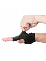 Cyklistické rukavice Rockbros S169BGR L s gélovými vankúšikmi - sivé