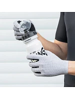 Rockbros Priedušné cyklistické rukavice, plné, veľkosť: XL - sivé