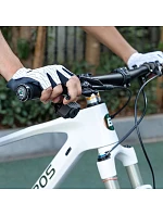 Rockbros MTB cyklistické rukavice veľkosť: S - bielo-čierne