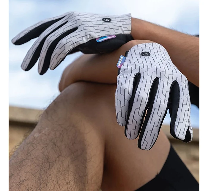 sportovní rukavice pro velikost XL bílé a černé model 22083598 - Rockbros sportovní rukavice pro velikost XL bílé a černé model 22083598 - Rockbros