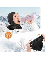 Qunature kukla na lyže 13230023010 kukla na motorku veľkosť M - čierna