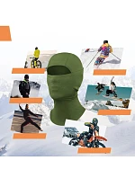 Qunature lyžiarska bunda 13230023015 bike motorbike balaclava veľkosť L - zelená