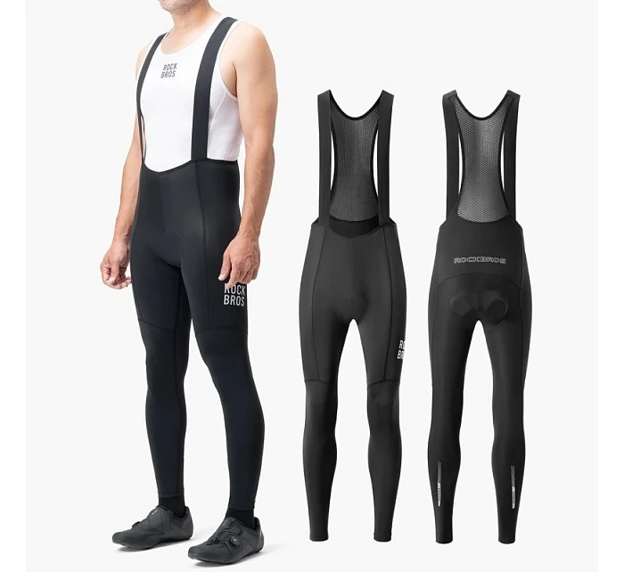 dlouhé cyklistické kalhoty se šlemi s Velikost černé model 22114059 - Rockbros dlouhé cyklistické kalhoty se šlemi s Velikost černé model 22114059 - Rockbros