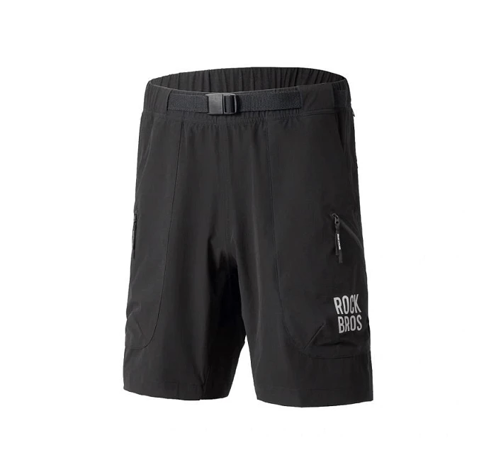 Rockbros šortky YDDK015 s opaskom veľkosť XL - čierne Rockbros šortky YDDK015 s opaskom veľkosť XL - čierne