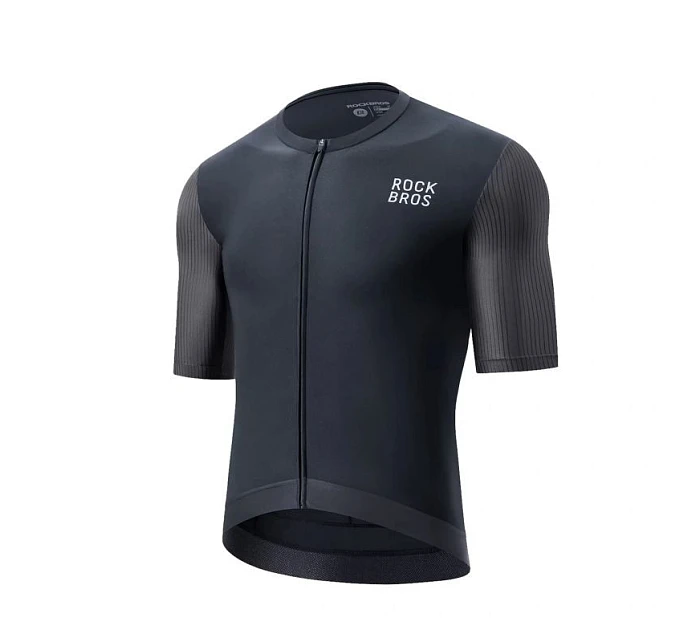 Cyklistický dres model 22114071 krátký rukáv velikost L černý - Rockbros Cyklistický dres model 22114071 krátký rukáv velikost L černý - Rockbros