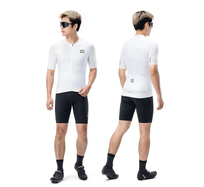 Cyklistický dres krátký rukáv velikost bílý model 22114091 - Rockbros Cyklistický dres krátký rukáv velikost bílý model 22114091 - Rockbros
