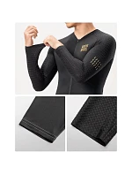 model 22114123 Cyklistický dres s dlouhým rukávem Diamond velikost S černý - Rockbros