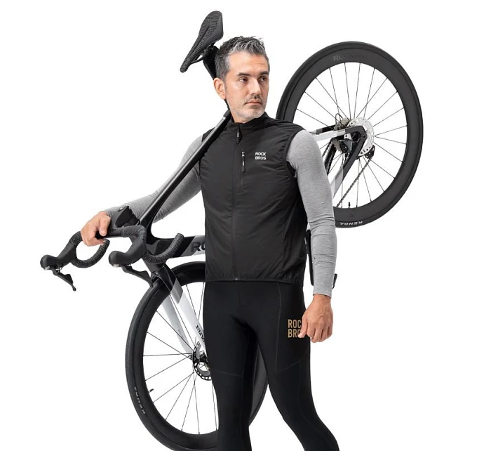 Termo vesta Rockbros MJ012 veľkosť XL - čierna Termo vesta Rockbros MJ012 veľkosť XL - čierna